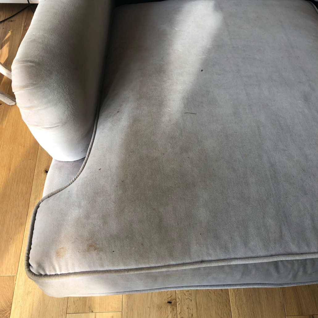 upholstery cleaning before cleaning